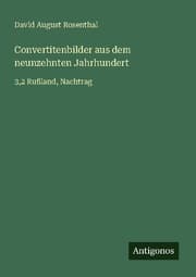 Cover von Convertitenbilder aus dem neunzehnten Jahrhundert