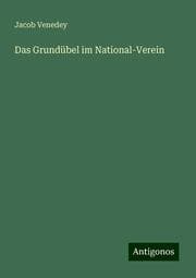 Cover von Das Grundübel im National-Verein
