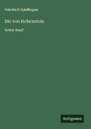 Cover von Die von Hohenstein