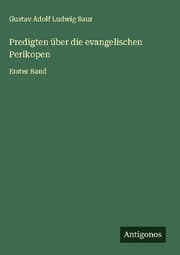Cover von Predigten über die evangelischen Perikopen
