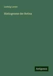 Cover von Histiogenese der Retina