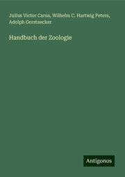 Cover von Handbuch der Zoologie
