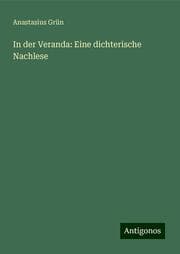 Cover von In der Veranda: Eine dichterische Nachlese