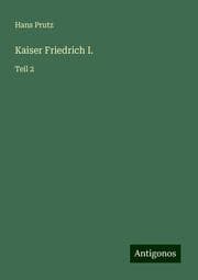 Cover von Kaiser Friedrich I.