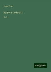 Cover von Kaiser Friedrich I.