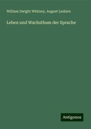 Cover von Leben und Wachsthum der Sprache