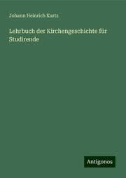 Cover von Lehrbuch der Kirchengeschichte für Studirende