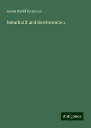 Cover von Naturkraft und Geisteswalten