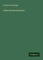 Cover von Ueber Beckenfracturen