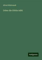 Cover von Ueber die Göttin Aditi