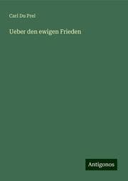 Cover von Ueber den ewigen Frieden
