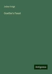 Cover von Goethe's Faust