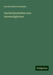 Cover von Geschichtstabellen zum Auswendiglernen