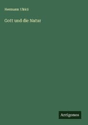 Cover von Gott und die Natur