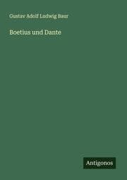 Cover von Boetius und Dante