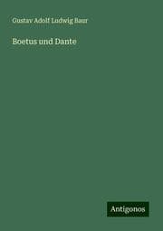 Cover von Boetus und Dante