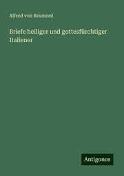 Cover von Briefe heiliger und gottesfürchtiger Italiener