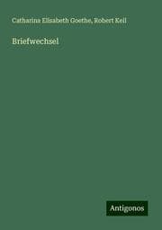 Cover von Briefwechsel