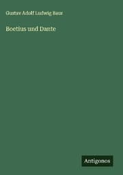Cover von Boetius und Dante