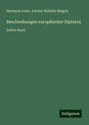 Cover von Beschreibungen europäischer Dipteren