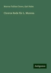Cover von Ciceros Rede für L. Murena