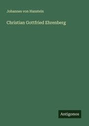Cover von Christian Gottfried Ehrenberg