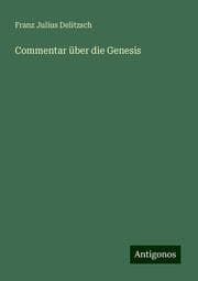 Cover von Commentar über die Genesis