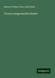 Cover von Ciceros ausgewaehlte Reden