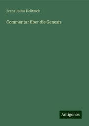Cover von Commentar über die Genesis
