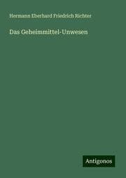 Cover von Das Geheimmittel-Unwesen