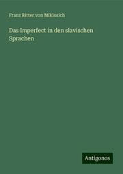 Cover von Das Imperfect in den slavischen Sprachen