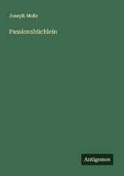 Cover von Passionsbüchlein