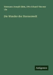 Cover von Die Wunder der Sternenwelt