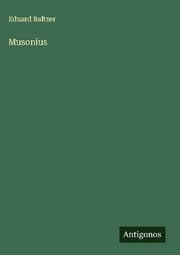 Cover von Musonius