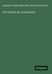 Cover von Die Wunder der Sternenwelt