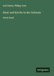 Cover von Staat und Kirche in der Schweiz