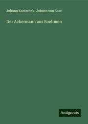 Cover von Der Ackermann aus Boehmen