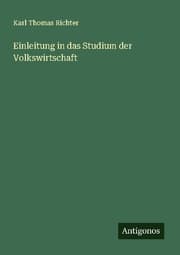 Cover von Einleitung in das Studium der Volkswirtschaft