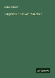 Cover von Jungrussich und Altlivländisch