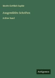 Cover von Ausgewählte Schriften