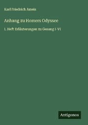Cover von Anhang zu Homers Odyssee