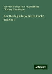Cover von Der Theologisch-politische Tractat Spinoza's