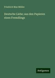 Cover von Deutsche Liebe; aus den Papieren eines Fremdlings