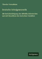 Cover von Deutsche Schulgrammatik