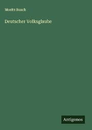 Cover von Deutscher Volksglaube