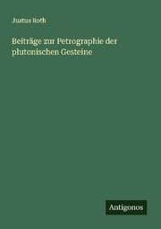 Cover von Beiträge zur Petrographie der plutonischen Gesteine