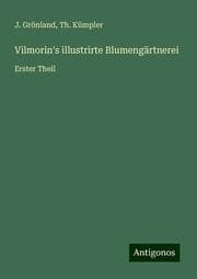 Cover von Vilmorin's illustrirte Blumengärtnerei