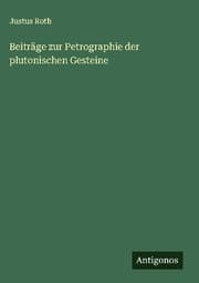 Cover von Beiträge zur Petrographie der plutonischen Gesteine