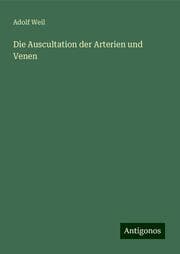 Cover von Die Auscultation der Arterien und Venen