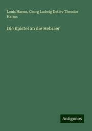 Cover von Die Epistel an die Hebräer